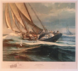 Painting by Tome Hoyne